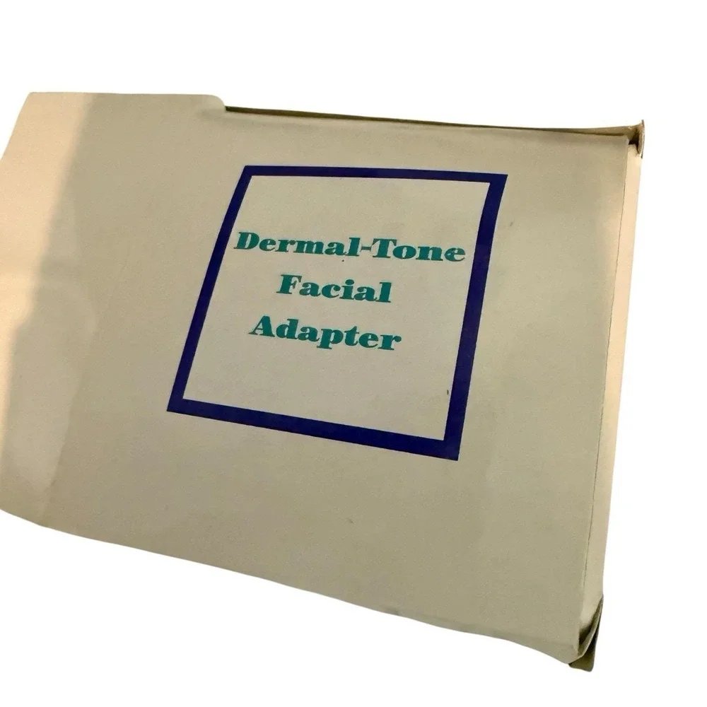 Dermal Tone Facial Exercise Treatment Box Kit Exerciser VHS Video Complete